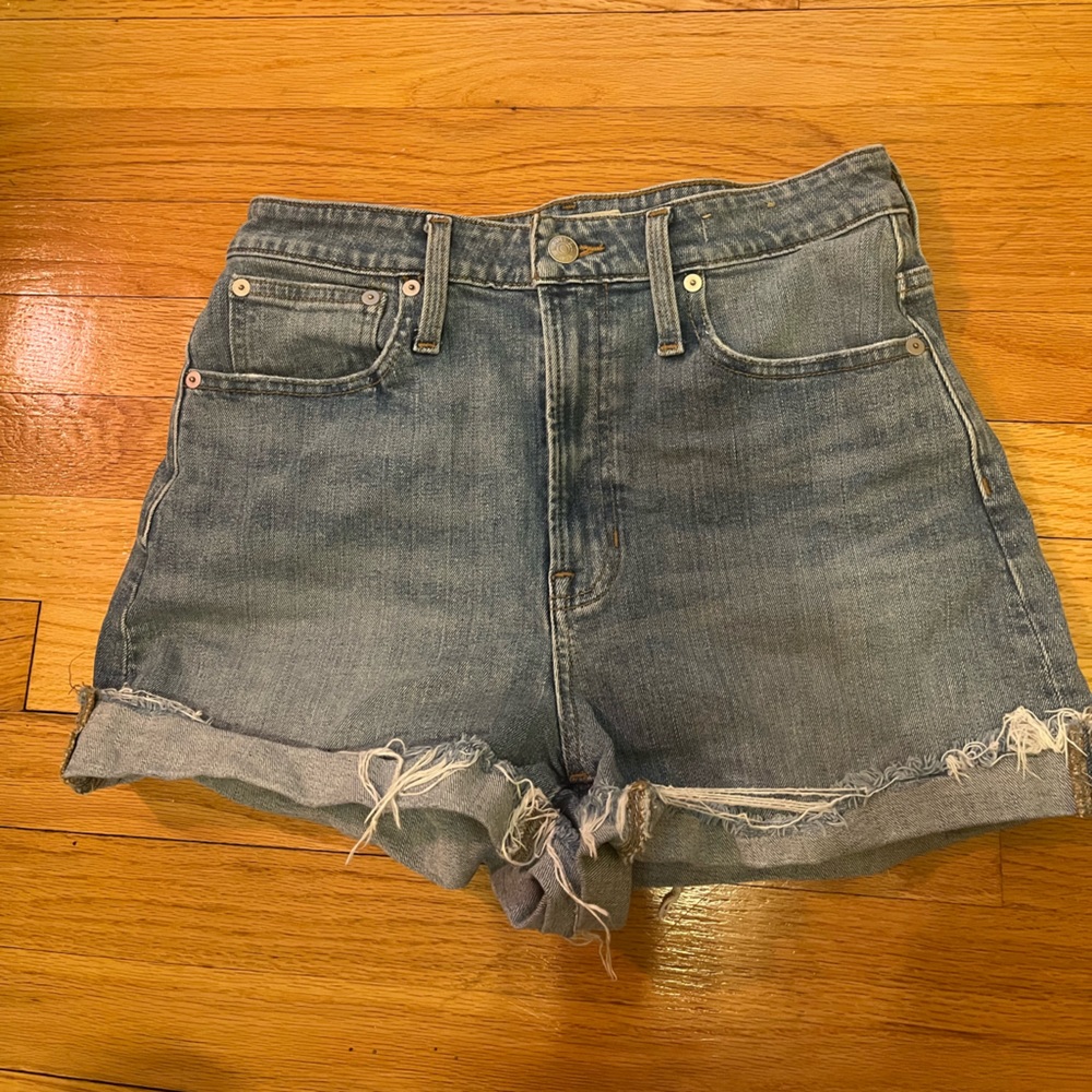 Madewell The Curvy Perfect Vintage Shorts 27